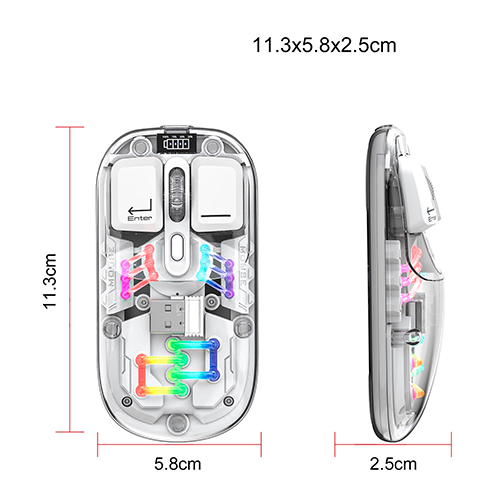 Mouse Inalambrico M118 - Blanco