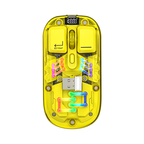 Mouse Inalambrico M118 Amarillo Bluetooth Carga Tipo C