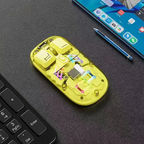 Mouse Inalambrico M118 - Amarillo