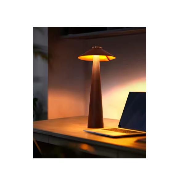 Lampara Nordica Moderna NO-HB047 Cafe Oscuro - Luz Tactil Regulable