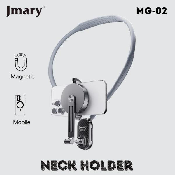Jmary Holder Cuello MG-02 para Celular/Camara Negro