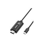 Cable adaptador USB tipo c a HDMI tipo a macho OTN-9582B Onten