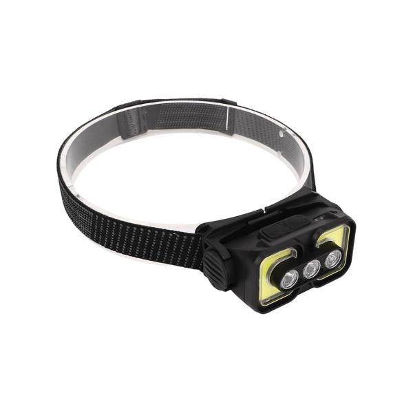Linterna de Cabeza COB K361 Recargable USB Negra Imagen principal del producto