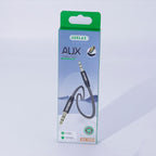 Cable Auxiliar 3.5mm Gerlax GX-06D Negro