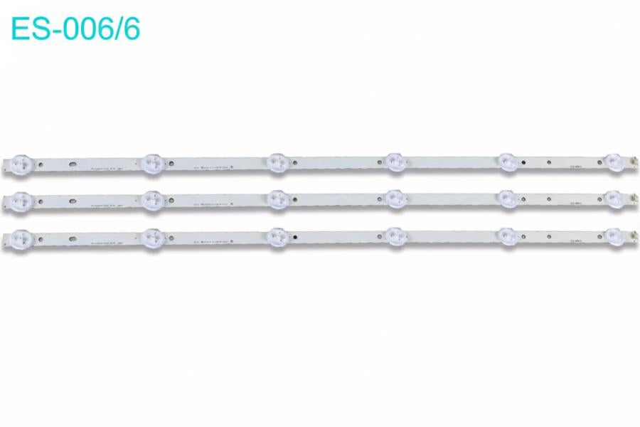 Tira LED Easter Star ES-006/6 para TCL 32" - 8 LEDs