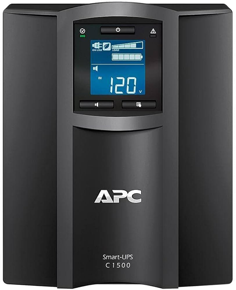 UPS APC Smart-UPS C 1500VA LCD (SMC1500C) vista frontal