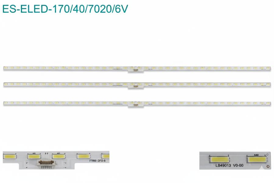 Easter Star Tira LED Pantalla ES-ELED-170/40/7020/6V Repuesto Imagen principal del producto