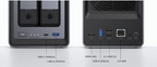 Almacenamiento Conectado en Red Nasync Ugreen DXP2800 - Negro
