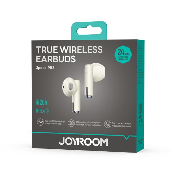 Audifonos Joyroom JR-PB3 Bluetooth 5.4 Negro Llamadas Claras