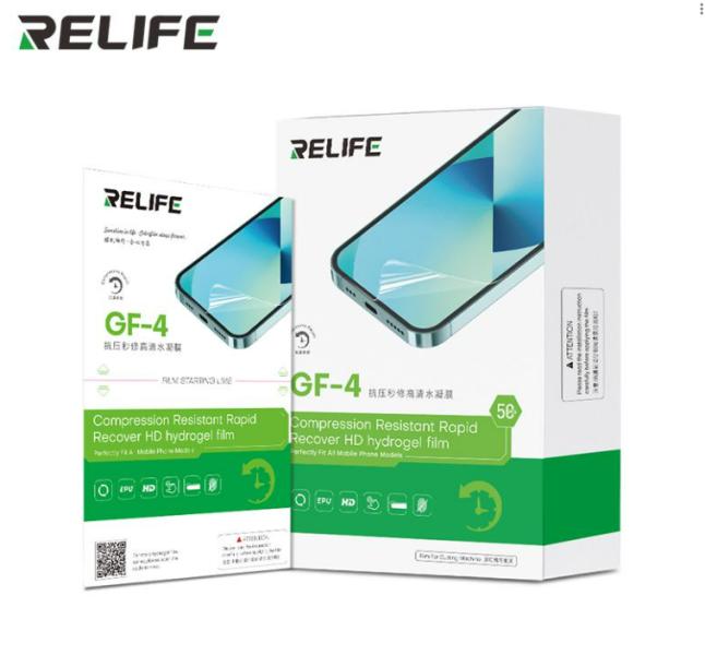 Lamina Relife GF-4 Hidrogel Pantalla Reparable Celular Imagen principal del producto