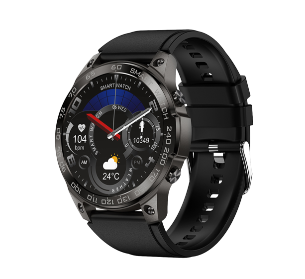 Reloj Inteligente DM50 Plateado AMOLED Redondo Imagen principal del producto