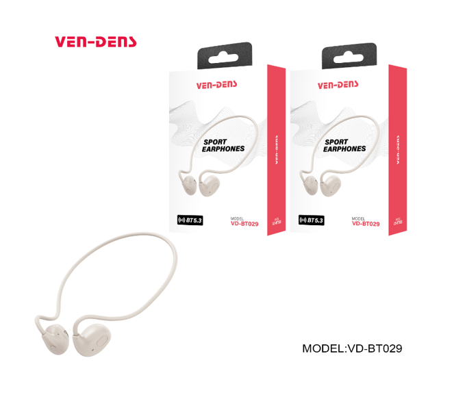 Audifono Manos Libres Ven-Dens Vd-Bt029 Negro Larga Duracion