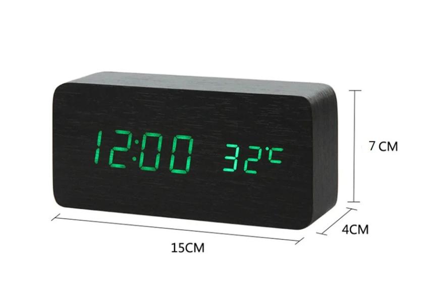 Reloj Digital MY-006 Negro Mesa