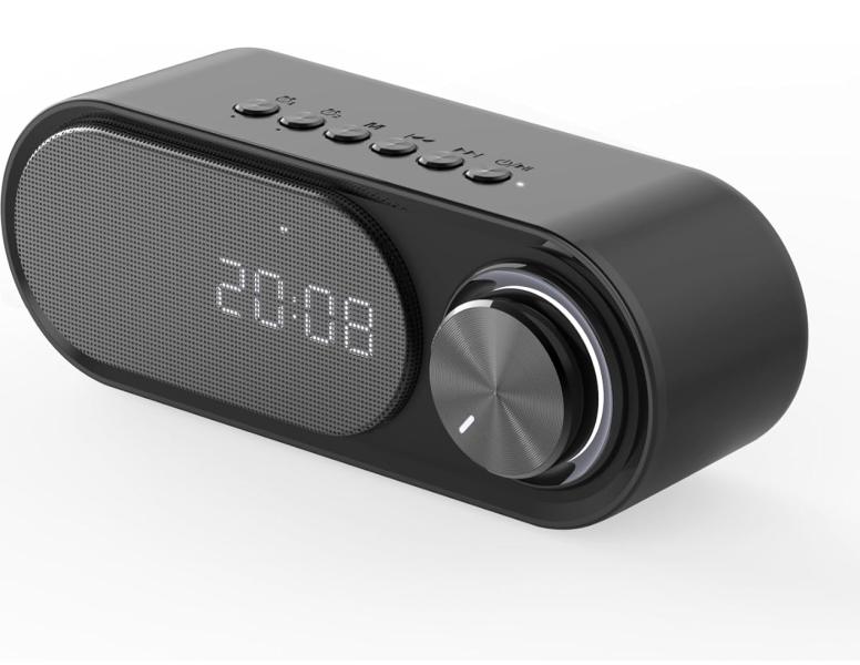 Reloj B-159 Negro Bluetooth Altavoz 3W