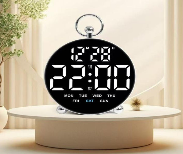 Reloj 8029 Digital Verde - Alarma y Control Voz