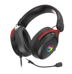 Audifono Linea Scorpion HG9076 Marvo - Negro Rojo