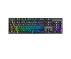Teclado Marvo Scorpion K603 Negro Membrana RGB