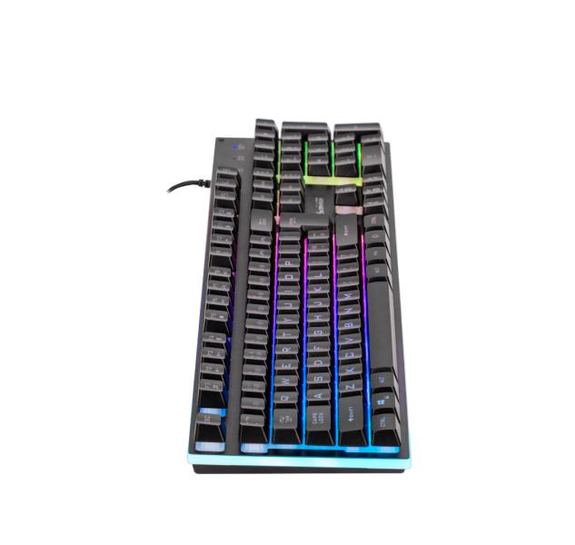 Teclado Linea Scorpion K604 en Marvo - Negro