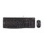 Combo Teclado y Mouse Logitech MK120 Membrana Alámbrico USB Negro