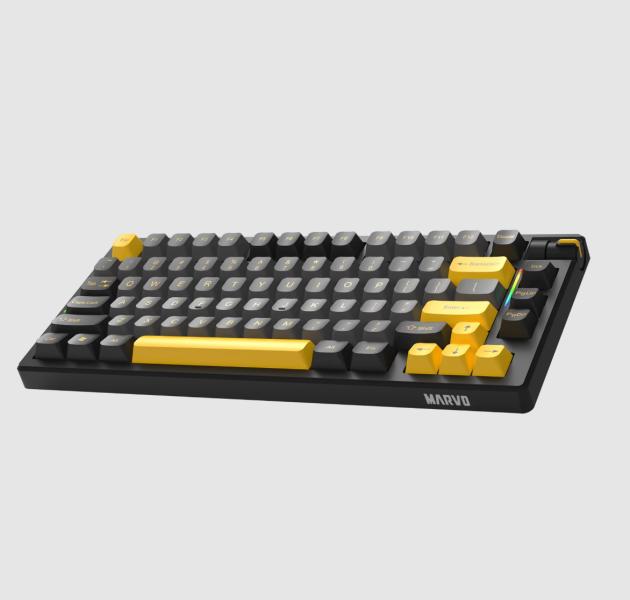 Teclado Linea Scorpion KG985W Marvo - Negro