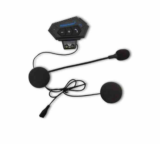 Audifono Manos Libres Bluetooth para Casco JG139 Negro - Negro