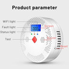 Detector de Monoxido de Carbono WIFI