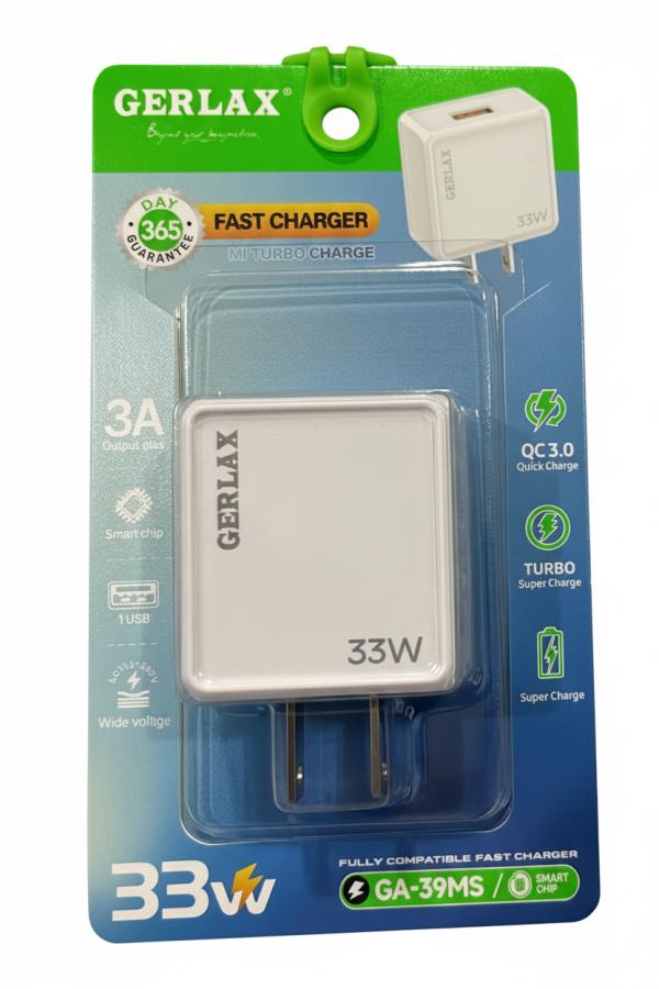 Cargador Cubo Casa Gerlax GA-39MS 18W QC 3.0 Imagen principal del producto