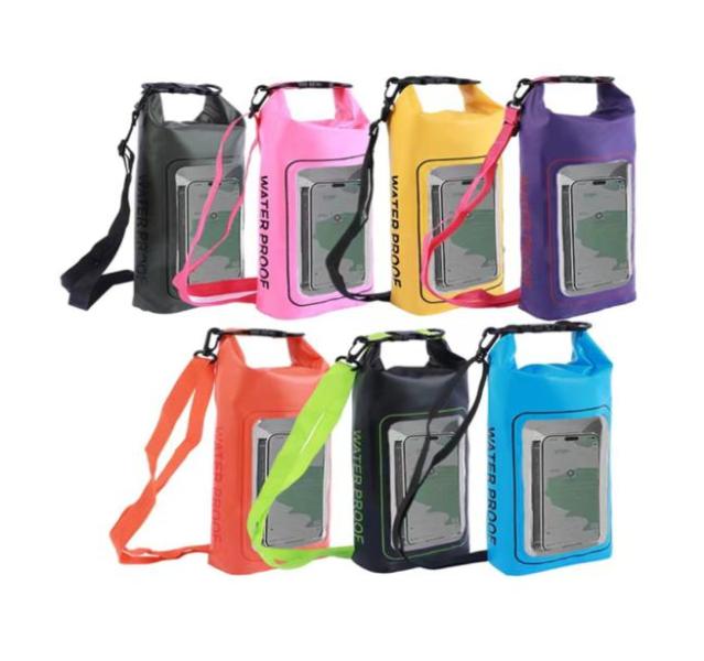 Bolsito impermeable con compartimento para celular Imagen principal del producto