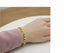 Pulsera de Acero Diseño Dorado - Elegancia Diaria