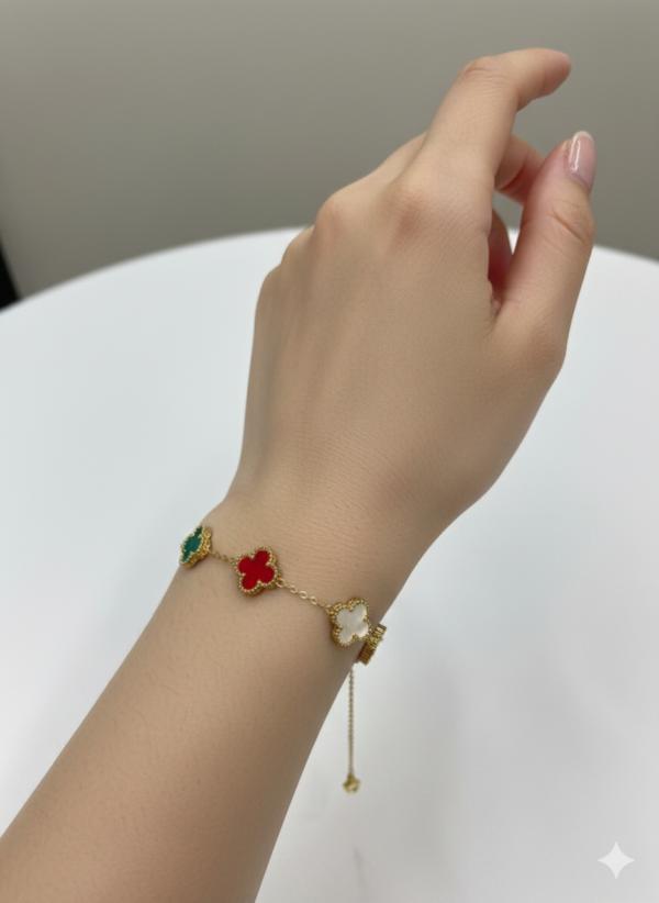 Van Cleef & Arpels Pulsera Trebol Dorada Colores Imagen principal del producto