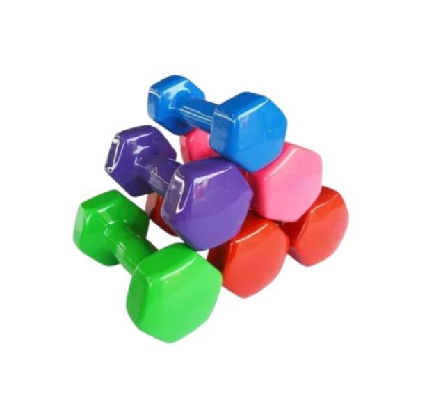 Mancuernas Gimnasio Acero 2kg Entrenamiento Fuerza