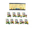 Set 9 Figuras One Piece Caja Sorpresa PVC Alta Calidad