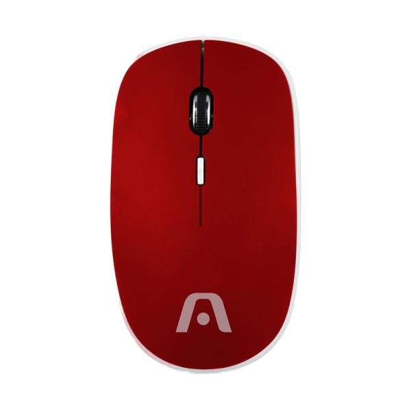 Mouse Argom Inalambrico ARG-MS-0031RD Rojo 3 Botones