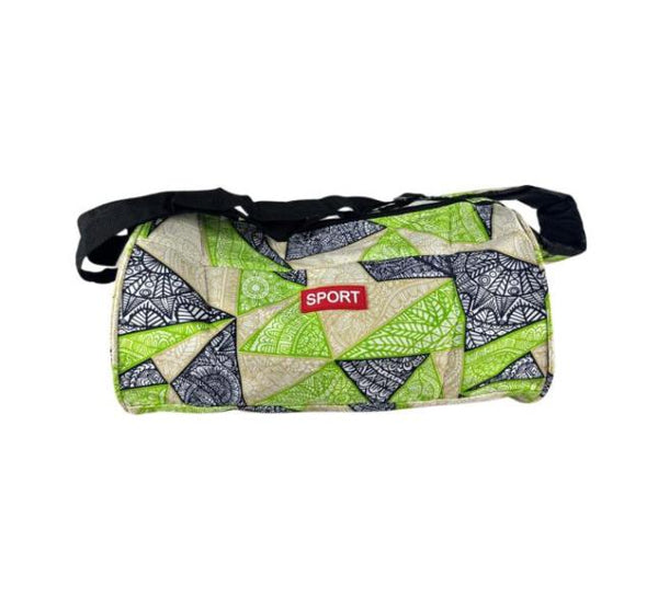 Bolso Deportivo Cruzado Verde Azul Blanco Multifuncional