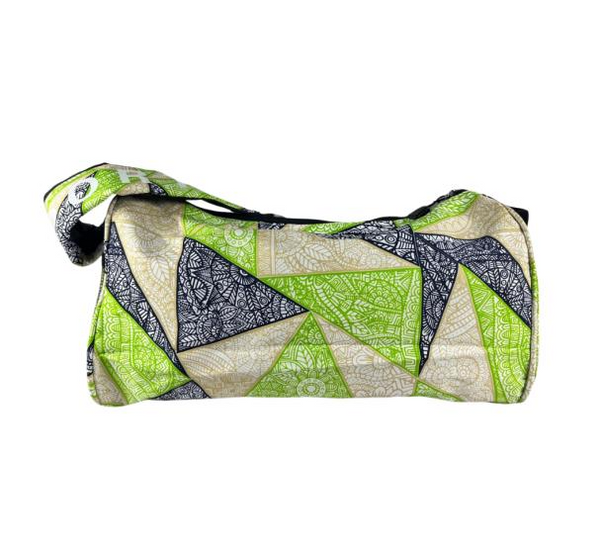 Bolso Deportivo Cruzado - Verde Azul Blanco