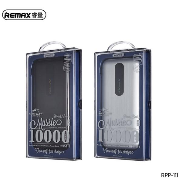 Bateria de Emergencia RPP-111 10.000mah Remax - Negra