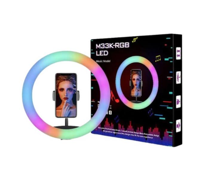 Aro de Luz LED RGB 13" 33cm M33K-RGB Fotografía y Video
