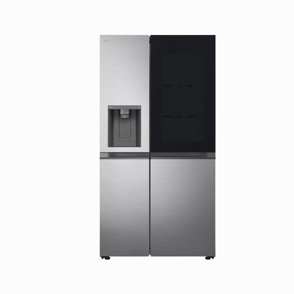 LG Refrigerator Side by Side 27 pc instaview silver VS27GNID