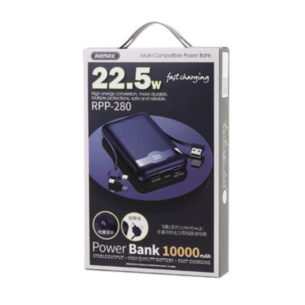 Bateria de emergencia RPP-280 10.000 mAh Remax Imagen secundaria del producto