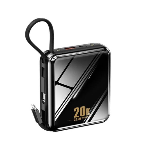 Bateria de Emergencia RPP-51 20.000mah Remax - Negro