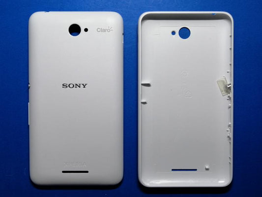 Repuesto TAPA SONY XPERIA E4 E2104 E2105 BLANCA SIN MARCO