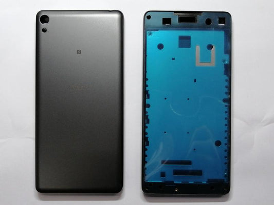 Repuesto TAPA SONY XPERIA E5 NEGRA CON MARCO