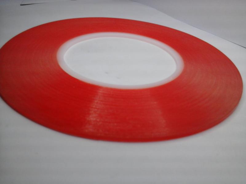Cinta Adhesiva Doble Cara Sunshine - 3M 2MM Roja