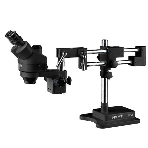 Microscopio con Lampara LED RL-M3T +stl2 Relife - Negro