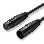 Cable Xlr Macho a Hembra 3 Pines AV130 20716 Ugreen - 15M Negro