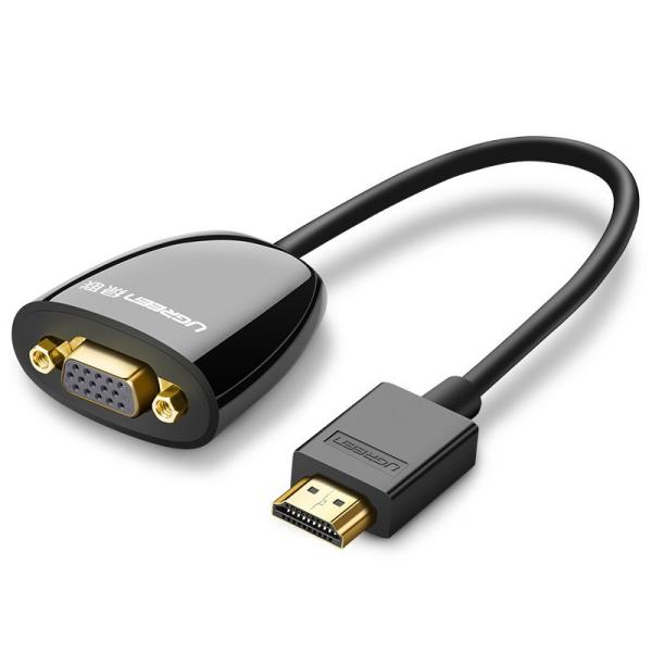 Convertidor con Audio HDMI a VGA NM105 40253 Ugreen - Negro