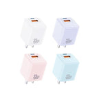 Cargador Cubo Casa RP-U26 Serie Bart - Rosado