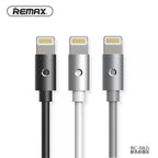 Cable USB Lightning RC-082I Waist Drum Remax - Negro