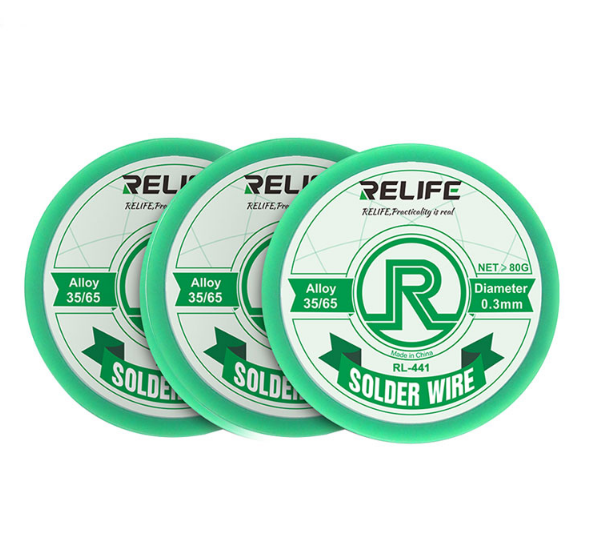 Soldadura Relife RL-441 estaño 0.5 mm - 55G Imagen secundaria del producto