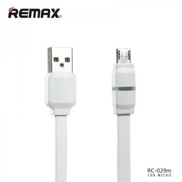 Cable USB Micro B RC-029M Remax - Blanco